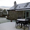 Syke Barn in winter